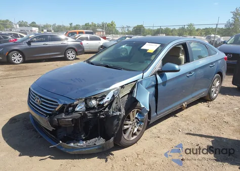 2015 Hyundai Sonata Se z USA, uszkodzony, nr VIN 5NPE24AF7FH173990